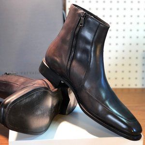 John Varvatos Collection Amsterdam Apron Boots New